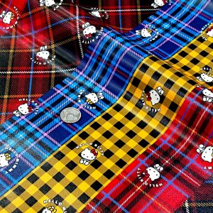 日本三麗鷗KITTY學院風綜合拼貼版《日本原廠顆粒防水布》