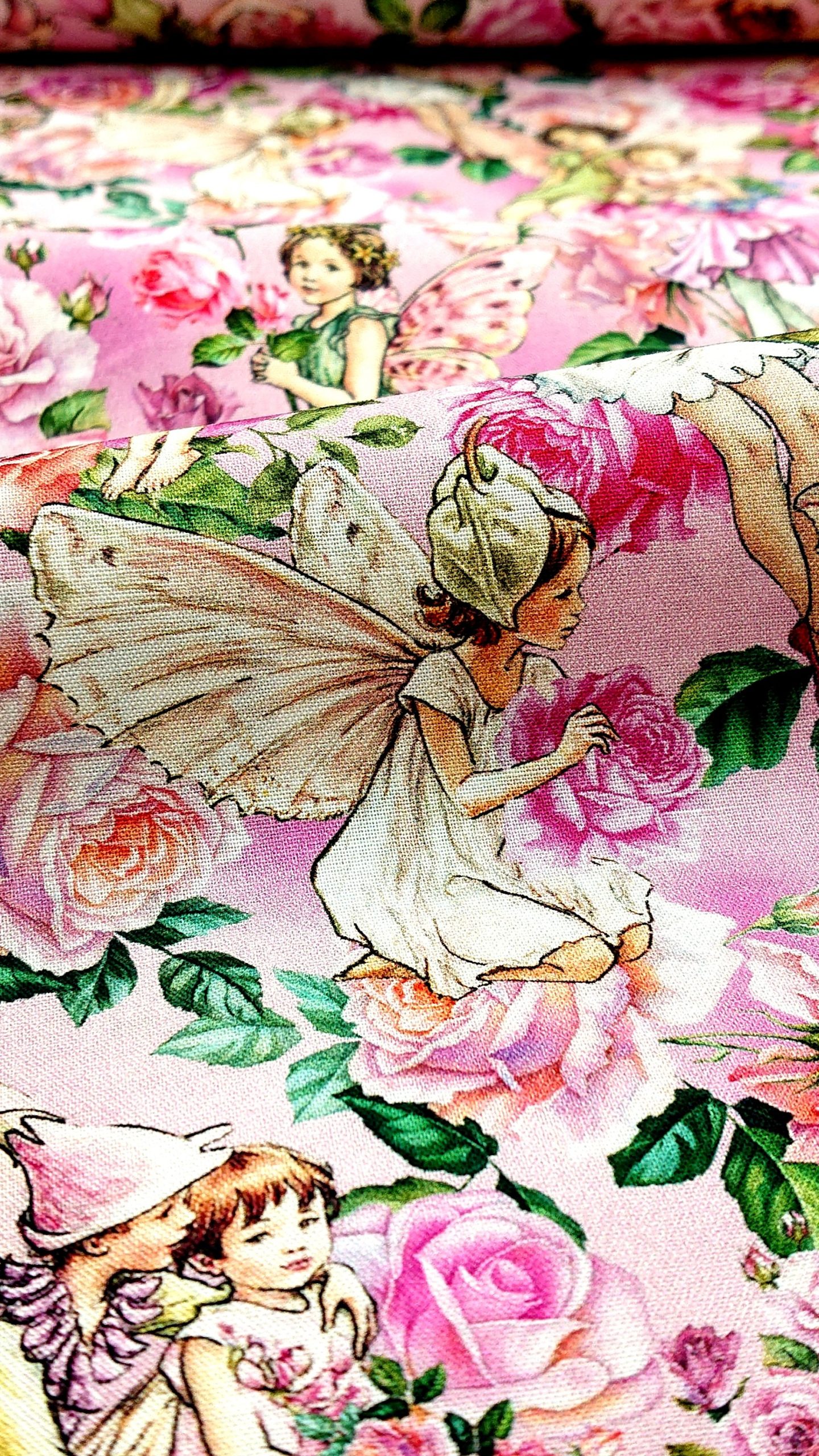 美國2025花仙子《薔薇滿圖粉》版(中厚棉):圖片 2