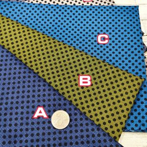 日本最新仿斜紋復刻點點版（5色）中厚棉