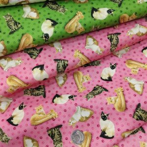 美國限品（優雅迷你喵貓足印版）3色（中厚棉）